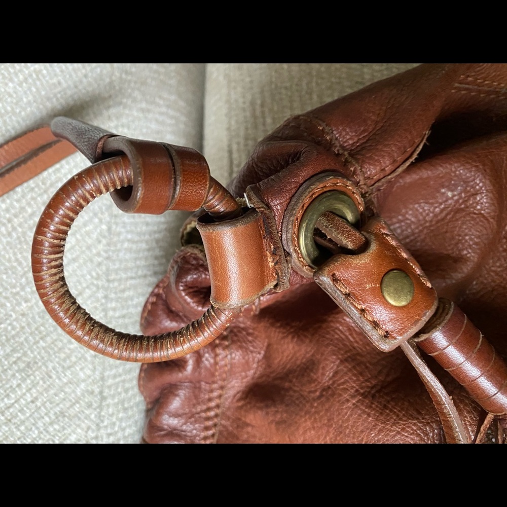 Lucky purse brown leather good condition - Picture 3 of 6